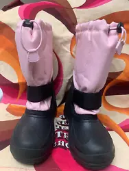 NICE NEW PAIR OF KAMIK GIRLS NAVY & PINK SIZE 1M HAVE VELCRO CLOSURES AND THERMO INSERTS. If there is a problem, we can...