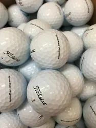 12 Near Mint AAAA Titleist Pro V1x 2021 Used Golf Balls. Value - Value balls are in fair condition and may have...