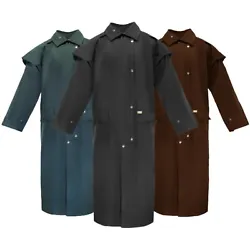 Our Australian Oilskin Duster Coats are suitable for riding or general all purpose use. Made with 100% cotton specially...