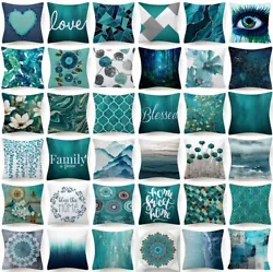These throw pillow cases are suitable for use in sofa, couch, chair and beds. - Add Charm to Your Living Room, Lounge...