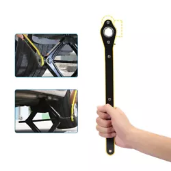 ★ERGONOMIC DESIGN : The slender handle conforms to the ergonomic design, and the reinforced ratchet head design is...