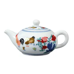 1pc Household Glass Teapot Heatable Healthy Teapot Kettle for Family Use. - Ceramic Hand Painted Teapot Handheld Teapot...