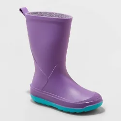 •Medium-width slip-on rain boots •Waterproof construction with soft lining •Slip-on design with a pull-on back...