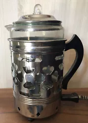 forman family ancienne cafetiere us tres belle. Non testé Quelques marques d’usage, les pieds seront à revisser ,...
