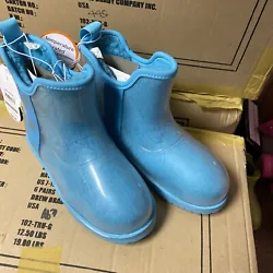 Wonder Nation Girls Faux Sherpa Clear Temp Rated Winter Boots Blue Size 2. Please ask any questions before bidding.We...
