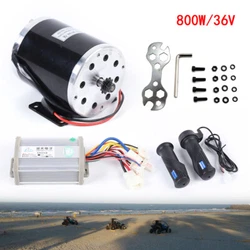 36V DC 800W Elektrischer Bürstenmotor Mit Regler & Geschwindigkeitskontrolle Dieser leistungsstarke Elektromotor...