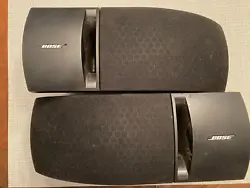 Pair of Bose 161 right and left speakers. The untested speakers are 11 tall and can be mounted(hardware not included)....