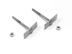 You are purchasing two new Body Sill Molding Bolts that fit Chevrolet, 1942-48. These are to to hold the rear of the...