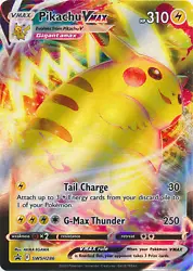 Pikachu VMAX - SWSH286 Promo Pokemon TCG NM You Are Buying the trading card that is advertised on the photo above....