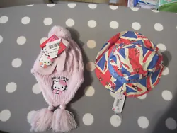 Bonnet avec gants Hello Kitty rose 48 et un bonnet 