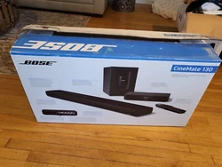 Bose CineMate 130 Home Theater System.comes as pictured no remote