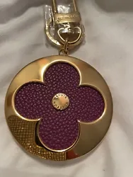 Louis Vuitton Posy Bag Charm/ Key Ring RARE. Beautiful Amethyst Posy Bag Charm. Brand New And Never Used. Purchased In...