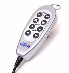 Télécommande Originale BULTEX pour lit sommier électrique avec prise DIN 7 broches ronde. Lit relax, HM8 BTS WIRED...