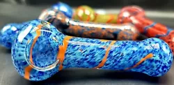 Each pipe is hand made so they may slightly vary is size, color, and design! FREE SCREENS .