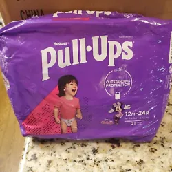 Huggies Pull Ups 12M-24M 14-26 lbs 25 Count Minnie Mouse! New never opened!!.  From a smoke free home