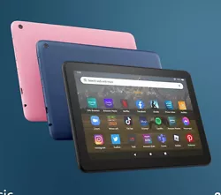 Examples include Storage: 32GB. Included in the Box Fire HD 8 tablet, USB-C (2.0) cable, 5W power adapter, and Quick...