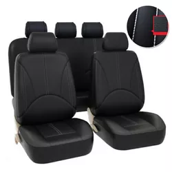 Adopt full enclosed design, which better protects the original seat and is more beautiful. Material: PU...