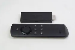 We have tested all functions and factory reset the amazon stick. Purchase includes the streamer with the remote only....
