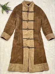 Soft Nubuck finish leather exterior with beige curly lamb trim. A little bit Penny lane, a little bit Nordic. Fully...