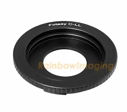 Fits Leica TL2 /TL /T /CL / SL / SL2 / SL2-S and Panasnoc S1/ S1R / S1H / S5 and Sigma fp fp L. 16mm Cine C Mount Lens....