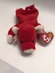 Rare Beanie Babies Snort The Bull Vintage 1995 Tag Errors PVC  . Condition is Used. Shipped with USPS First Class...