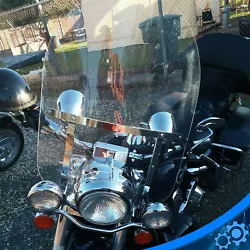 Windscreen will deflect more wind for a more comfortable ride. 1x Windshield (As Picture Shown). Color: Clear. This...