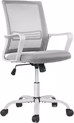 【Durable & Flexible】This computer chair with multi-directional casters can run smoothly and low noise. 【Easy to...