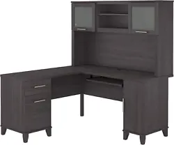 Included Components L-Shaped Desk with Hutch. Room Type Office, Living Room, Classroom, Study Room. Number of Drawers...