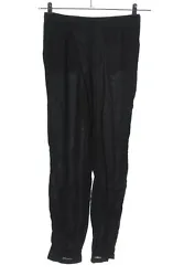 H&M Pantalon en jersey, noir. Poches biais, style décontracté, style simple, style transparent. Taille : 34. XL 42 14...