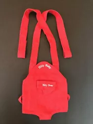 American Girl VTG Bitty Baby/Bitty Bear Doll Carrier Red. Excellent Condition