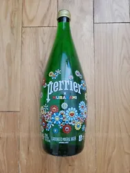 Limited edition 750mL glass bottles, screen printed with his iconic and vibrant flowers. Great collectors item and...