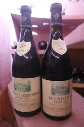GRAND CRU de Bourgogne. Lot de deux bouteilles .