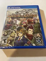 Aegis of Earth: Protonovus Assault (Sony PlayStation Vita, 2016) BRAND NEW USA.