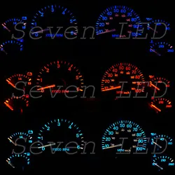 Jeep Wrangler TJ 97-06 Cluster LED Kit. Actual pictures are from a Wrangler clusters with my leds. also the green led...