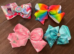 4 bows. Make an offer. I don’t think my kids ever wore them. Like new condition. Ships quick.
