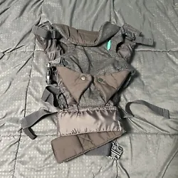 Infantino Flip 4-in-1 Convertible Infant Baby Carrier Gray Preowned. Good condition. Please see photos as part of the...