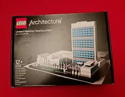 LEGO ARCHITECTURE UNITED NATIONS HEADQUARTERS NEW YORK CITY N°21018 NEUF SCELLÉ