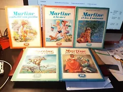 lot de 5 livres an60/ 70 . les couvertures présentent des usures mais les livrets sont en bon etat . il ya un nom...