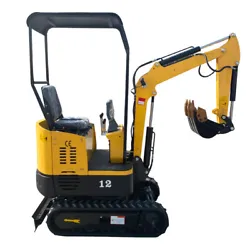 This model is H12 and its Equiped with a thumb(non-hydraulic) bucket. H12 differs from QH12 only in the appearance....