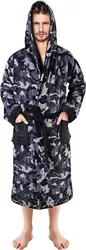 NY Threads hooded bathrobes are made from the highest quality coral fleece for utmost comfort. The soft and fluffy...