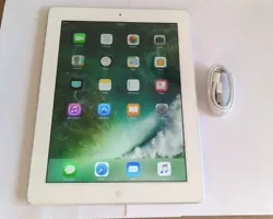 Ipad 4th Generation White 16gb  Good used condition  Works great, screen in good shape  Back has a deep line of...