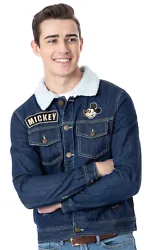 This is an officially licensed Disney Mickey Mouse Jacket. Mickey Mouse is the most popular cartoon character in the...