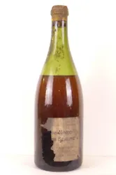 Marc de bourgogne christian belleville eau de vie de marc (bouteille soufflée années 1900 à 1920 ) alcool 1900 à...