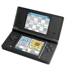 Console Nintendo DSI PAL US JAP Noire + stylet + cable usb. Livraison uniquement en point relais