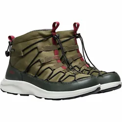 KEEN Uneek SNK Chukka. Good luck! All products sold through Pluggeddaily are 100% authentic.
