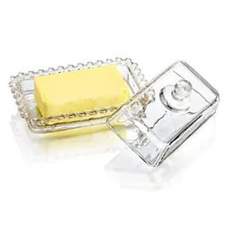 Room for different butter sizes: This butter dish is perfect for storing and serving salted, unsalted, or whipped...
