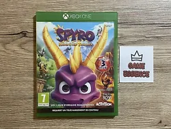 Spyro Reignited Trilogy Xbox One PAL FRComme neufN’hésitez pas à me poser des questions Photos contractuelles La...