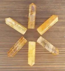 Crystals that are shaped into a point focus the energy of the crystal out through the point. These points are great for...