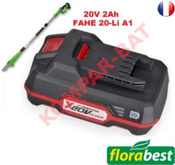 ÉLAGUEUSE SUR PERCHE SANS FIL FAHE 20-Li A1. PARKSIDE® Batterie 20V 2Ah. Batterie de rechange 2Ah pour Scie...
