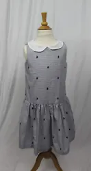 VERY HARD TO FIND THIS BEAUTIFUL EMBROIDERED SAILOR DRESS! LIKE NEW CONDITION! I list for all season, buy for a gift or...